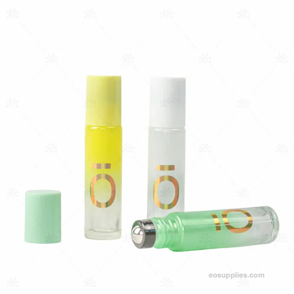 10ml dōTERRA Spring Roller Bottle Set (3pk) Glass Roller Bottle