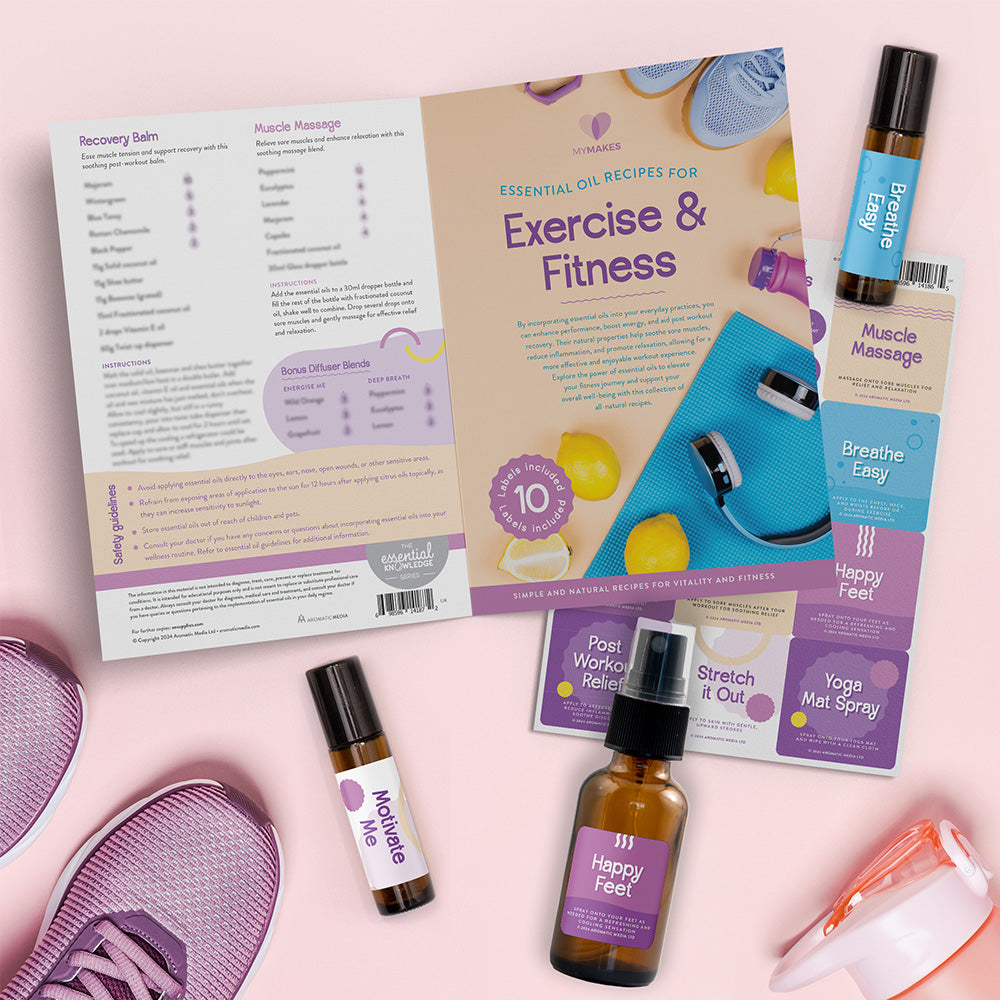 MyMakes : Exercise & Fitness - Label Sheet