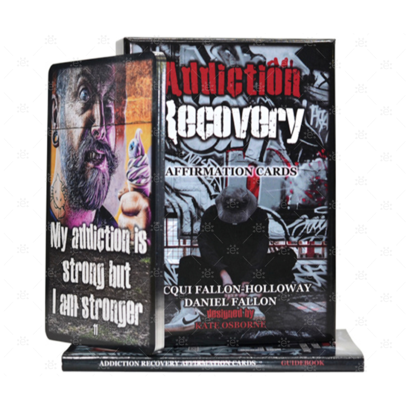 Addiction Recovery Affirmation Cards by Jacqui Fallon-Holloway & Daniel Fallon
