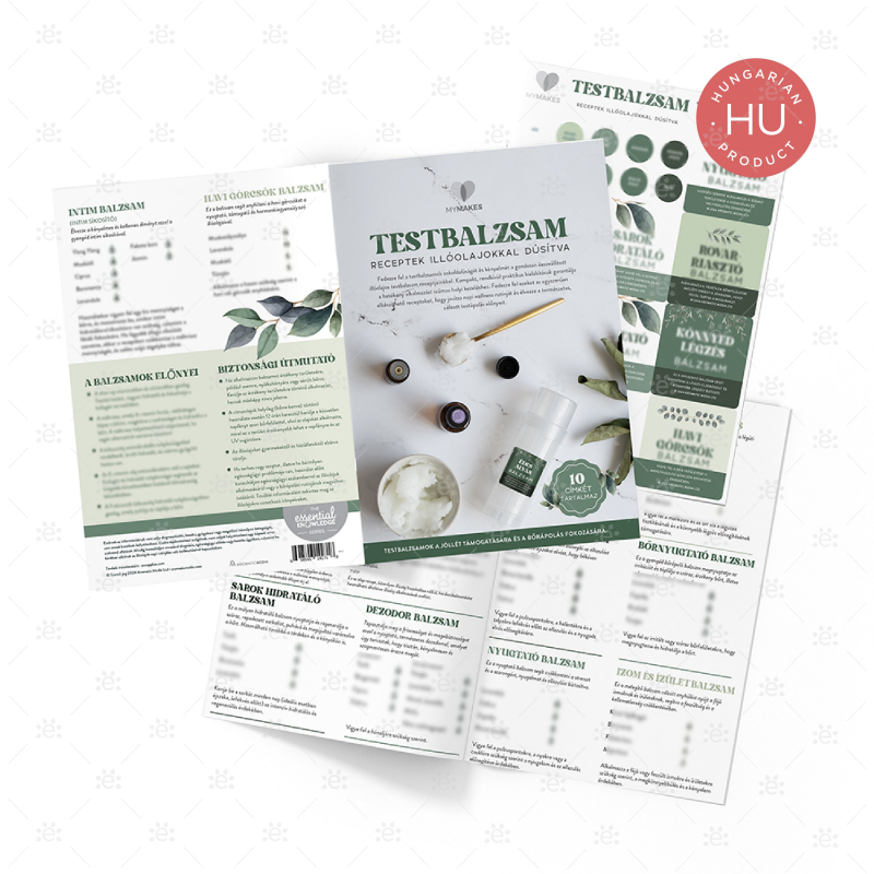 Mymakes: Body Balm (Single Set) - Hungarian Brochure