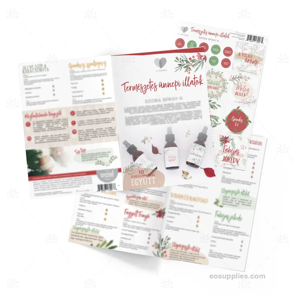 MyMakes: Naturally Festive Scents - Room Sprays (Single Set) - HUNGARIAN