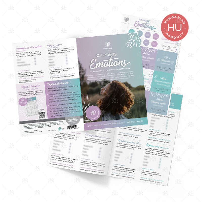 Mymakes: Oil Magic Emotions - Achieving Emotional Balance (Single Set) Hungarian Brochure