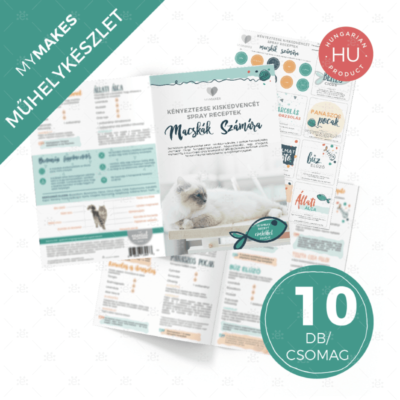 MyMakes : Pamper Pet Sprays for Cats (Make & Take Workshop Set) - HUNGARIAN