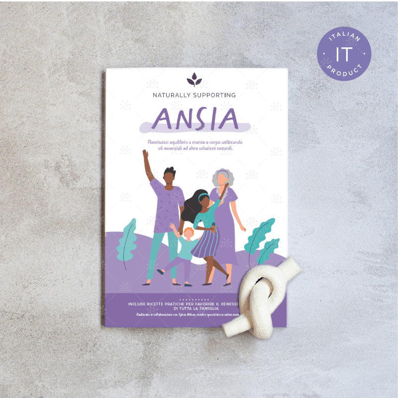 Naturally Supporting Anxiety Book - ITALIAN