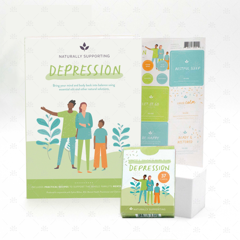 Naturally Supporting Depression Bundle Books (Bound)