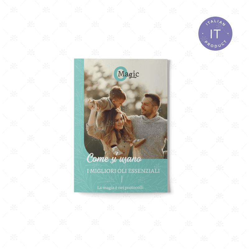 Oil Magic:  How To Use The Top Essential Oils (Single) - Italian Rack Cards