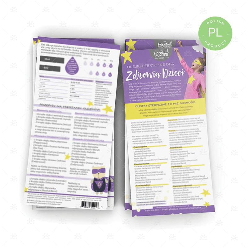 Essential Knowledge Series:  Childrens Health (25 Pack) - Polish Rack Cards