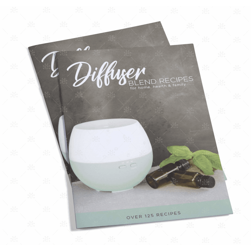 Diffuser Blend Recipe Booklet - for home, health & family (Singular)