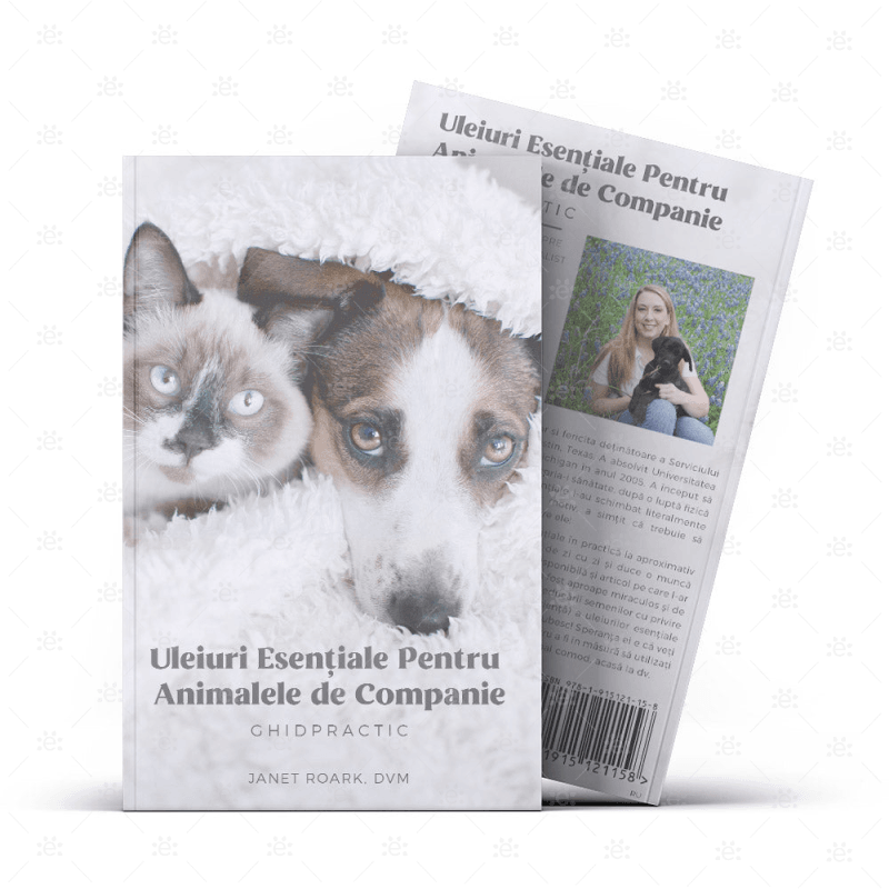 Essential Oils For Pets By Dr Janet Roark - Romanian Books (Bound)