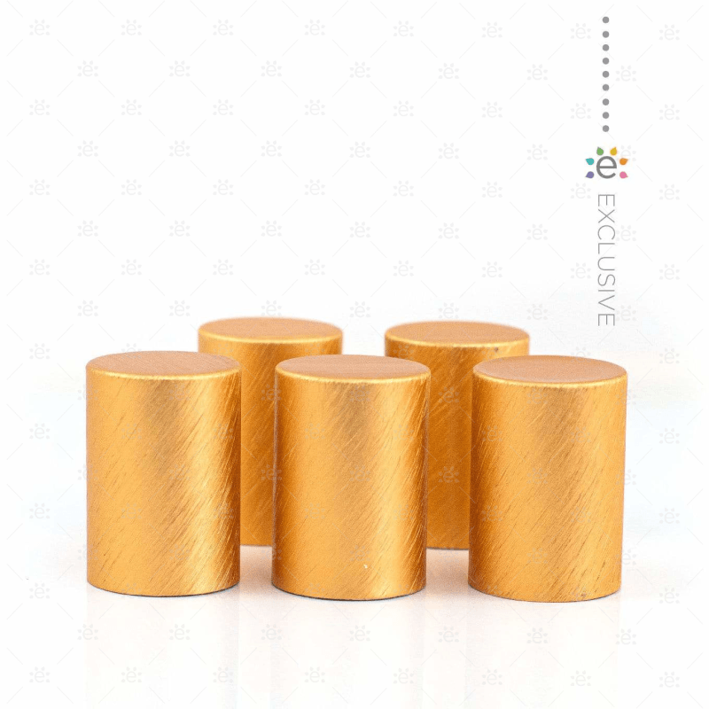Orange/copper Metallic Roller Bottle Cap (5Pk) Accessories & Caps